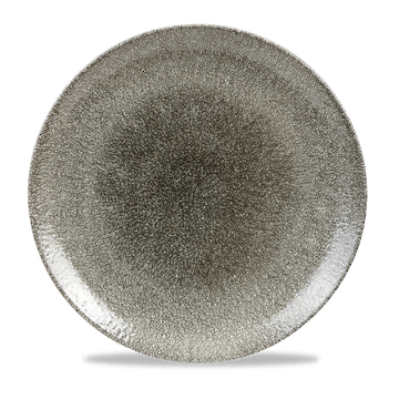 Raku Quartz Black Coupe Plate 28.8cm